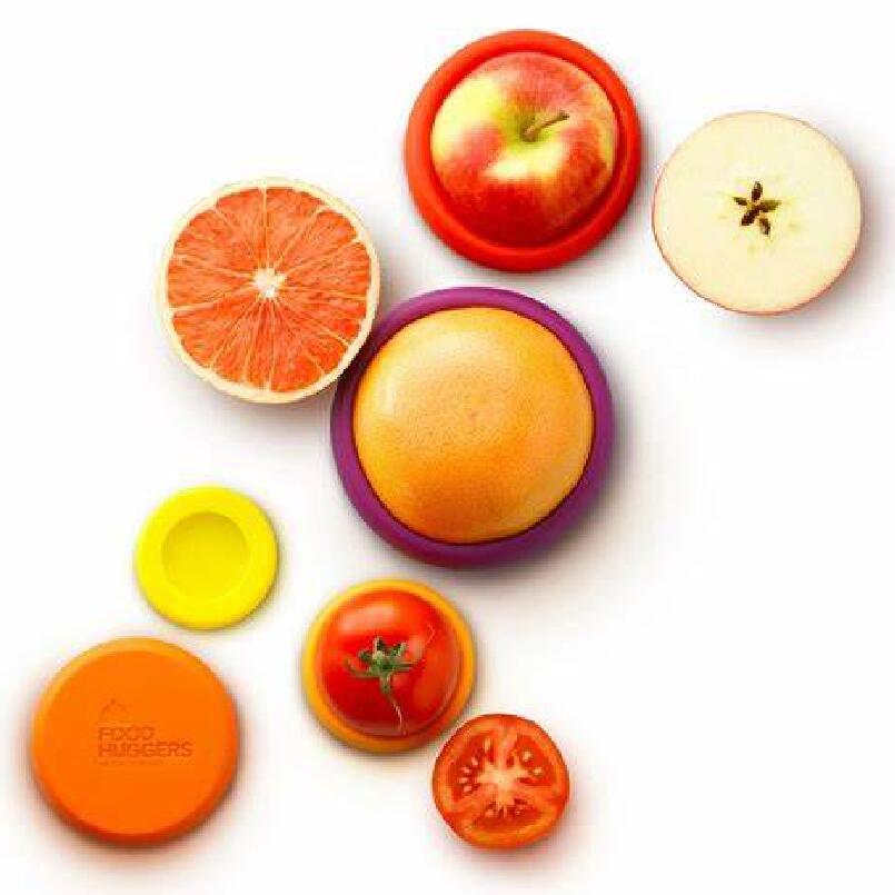 Eco-friendly food saver produced with zero plasticFood Huggers Set
