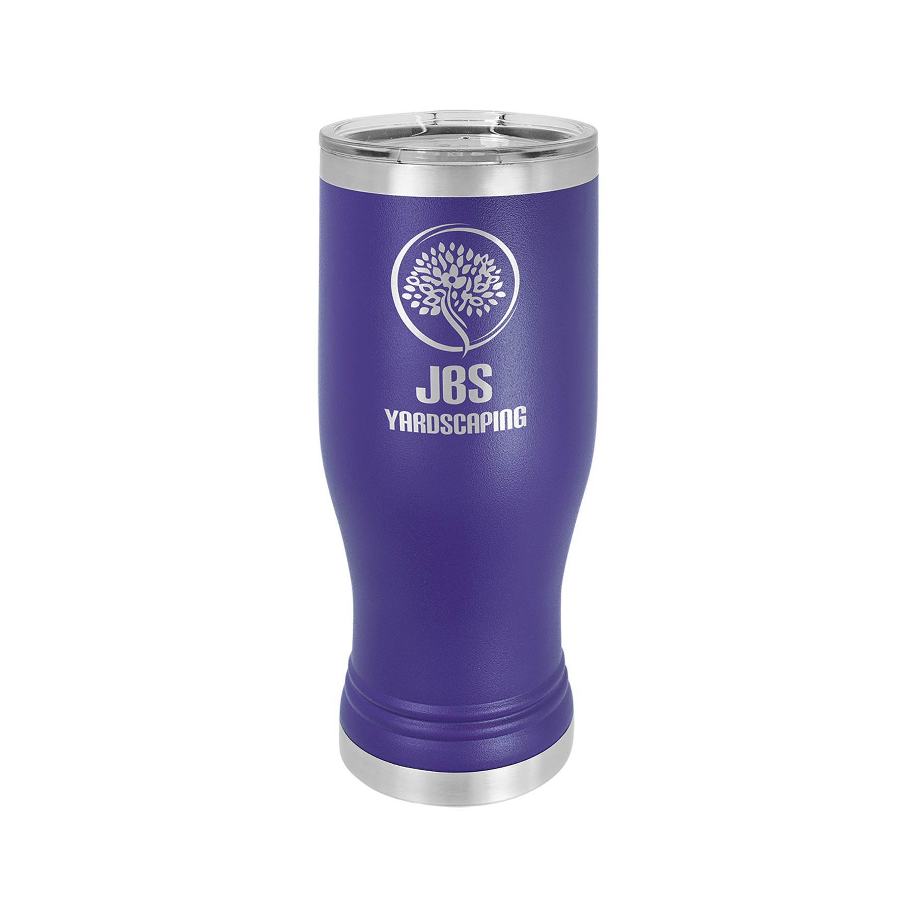 Polar Camel 20oz Stainless Steel Pilsner w/ Clear Lid 6