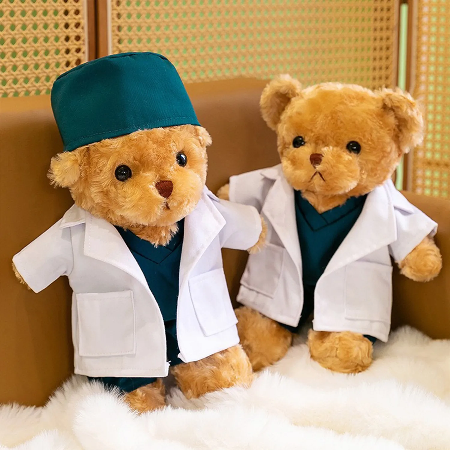 White Coat Medical Gifts Stuffed Dr. Bears 2
