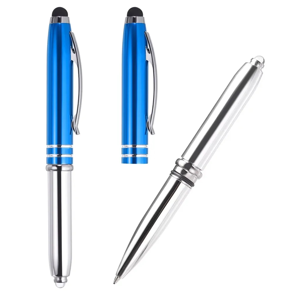 3 in 1 Metal Pen with Stylus and LED Flashlight 7