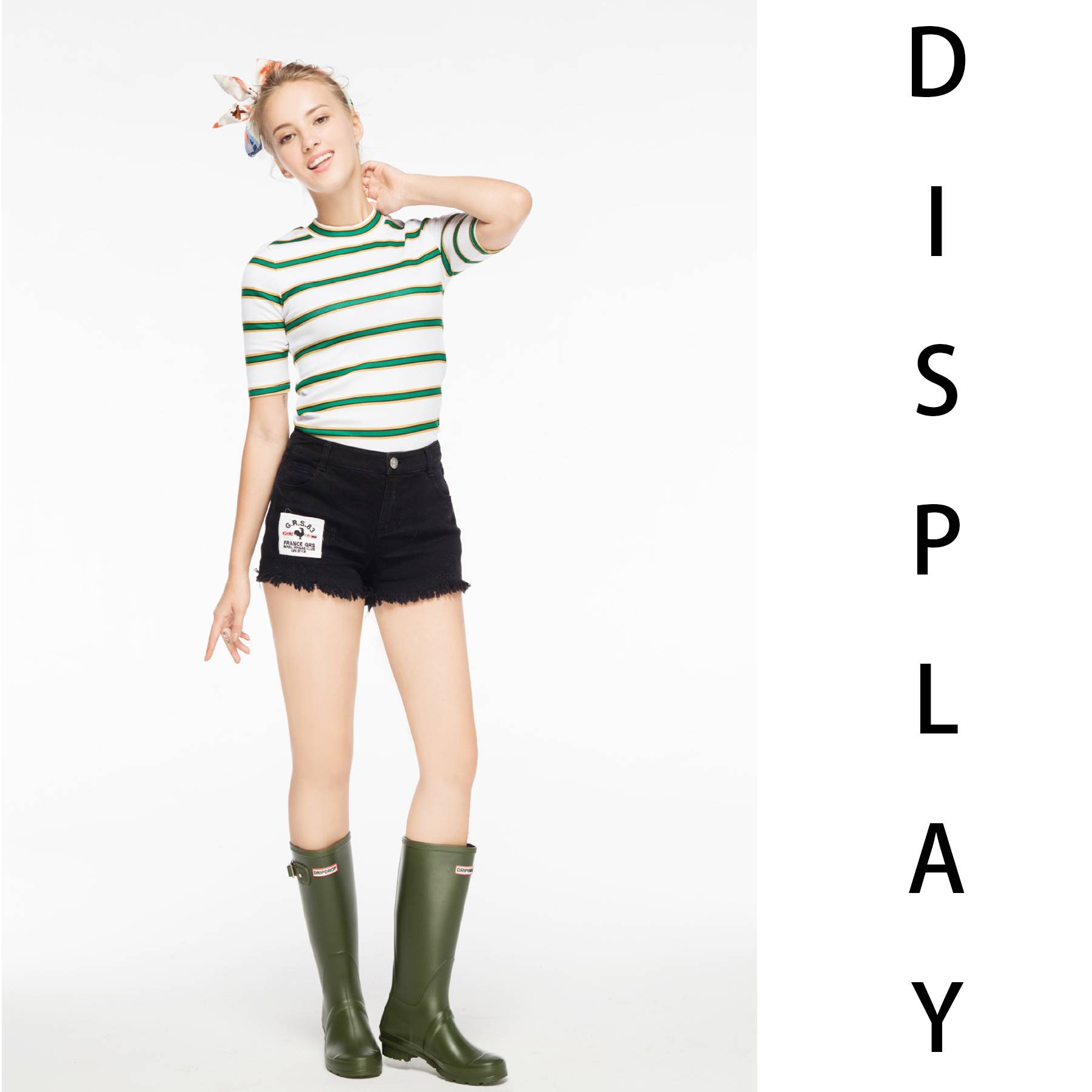 Pvc High rain boots 6