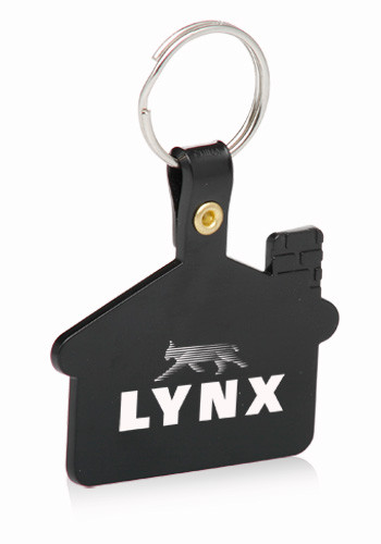 House Shaped Soft Key Tags 1
