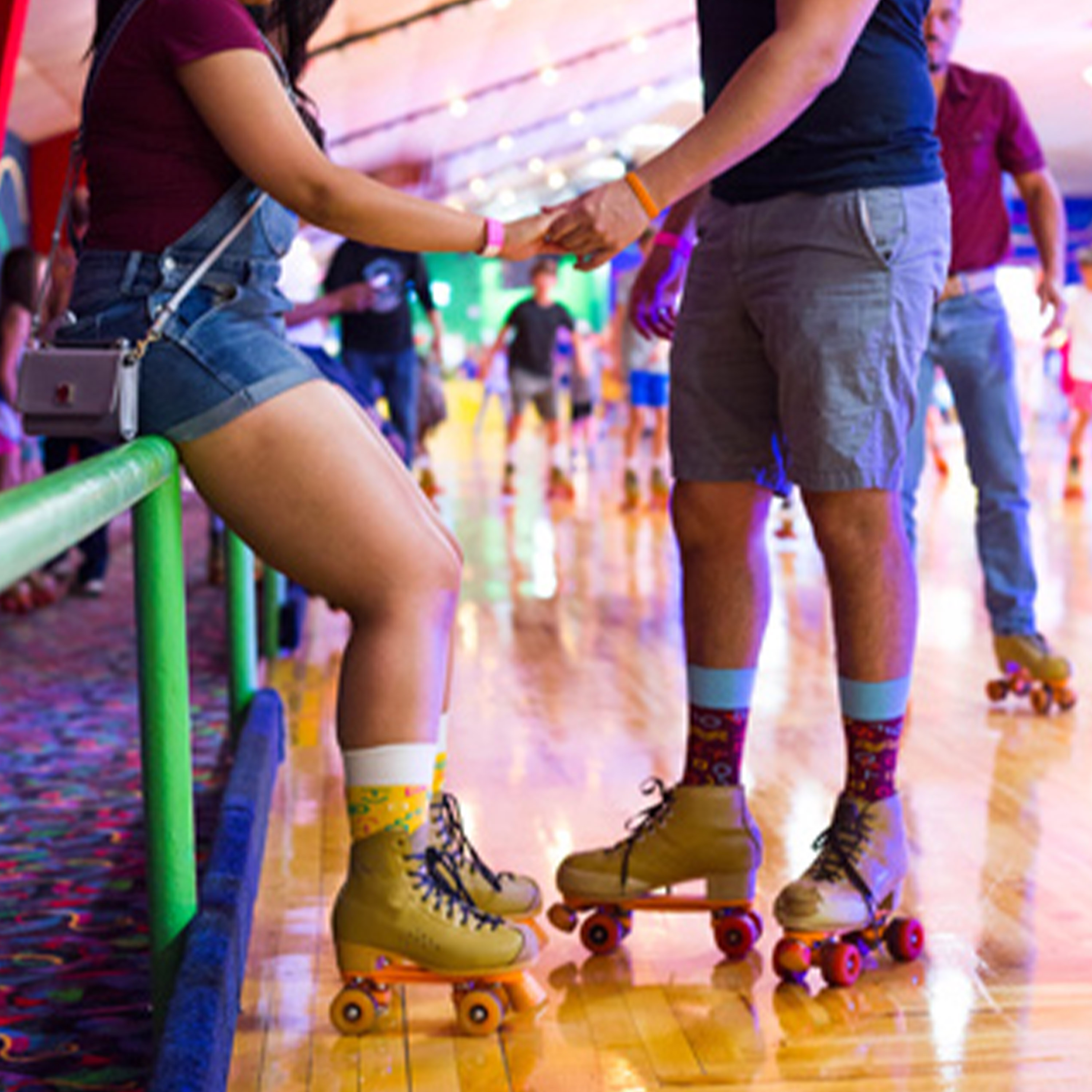 Patterned Roller Derby Socks - Roll with Attitude and Style - American Made 1