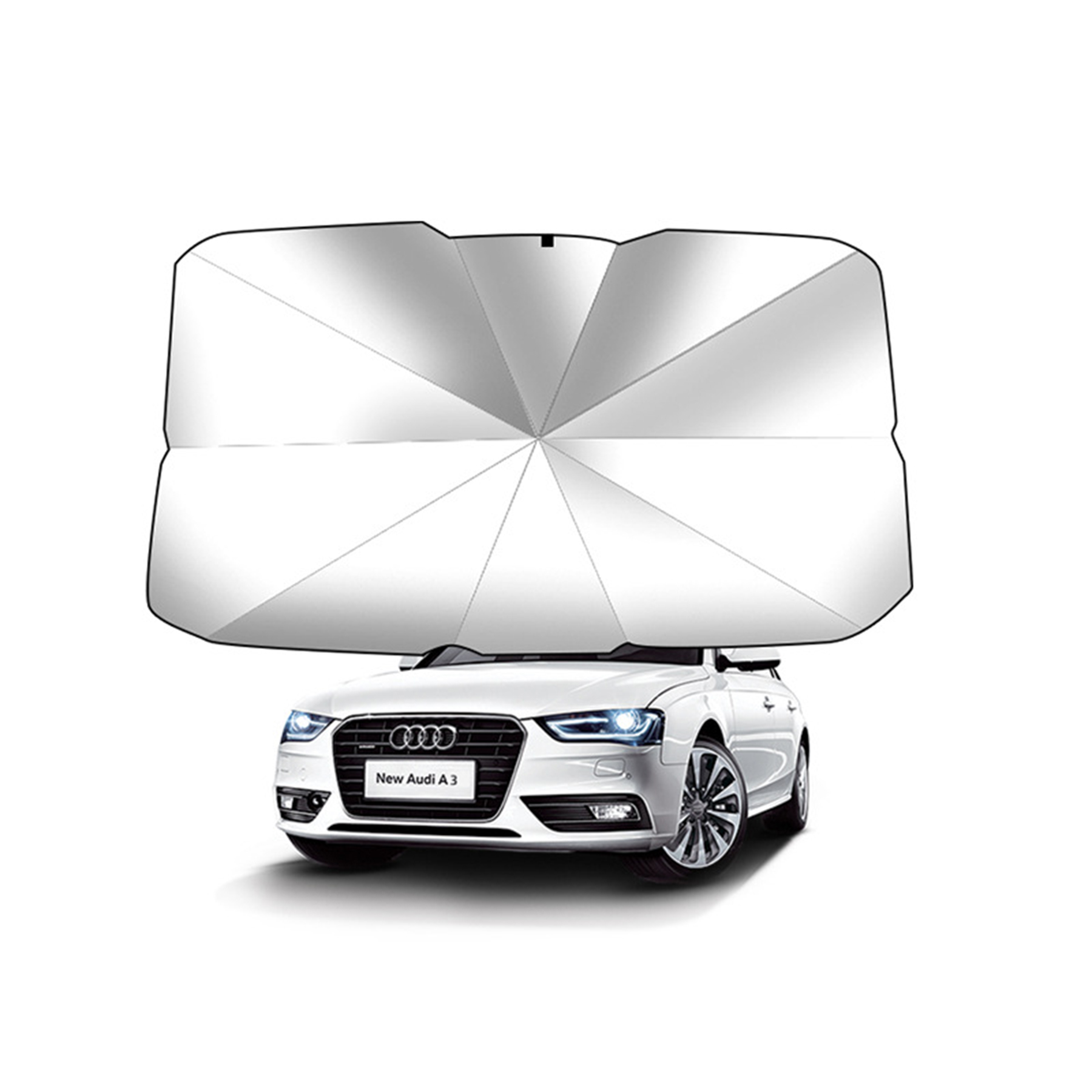 Durable Bendable Car Sunshade 3