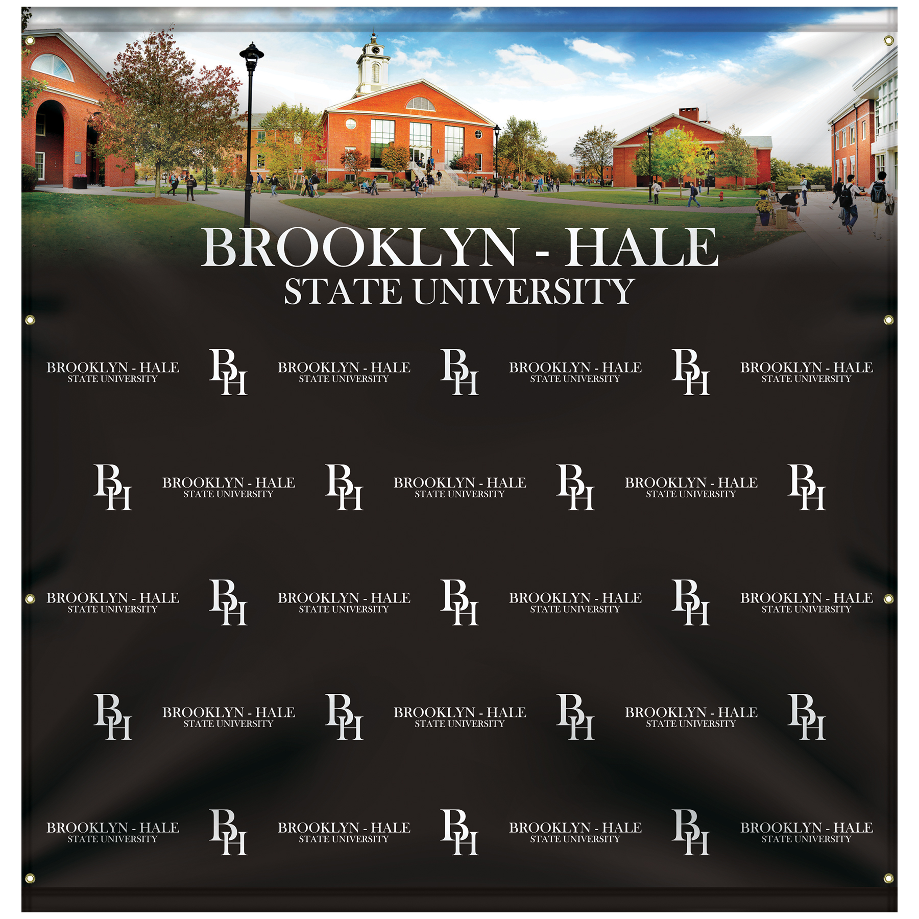 Premium 8' x 8' Backdrop Banner 7