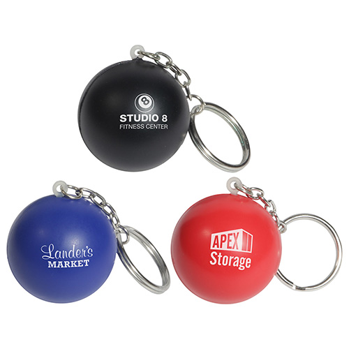 Stress Ball Key Chain 17