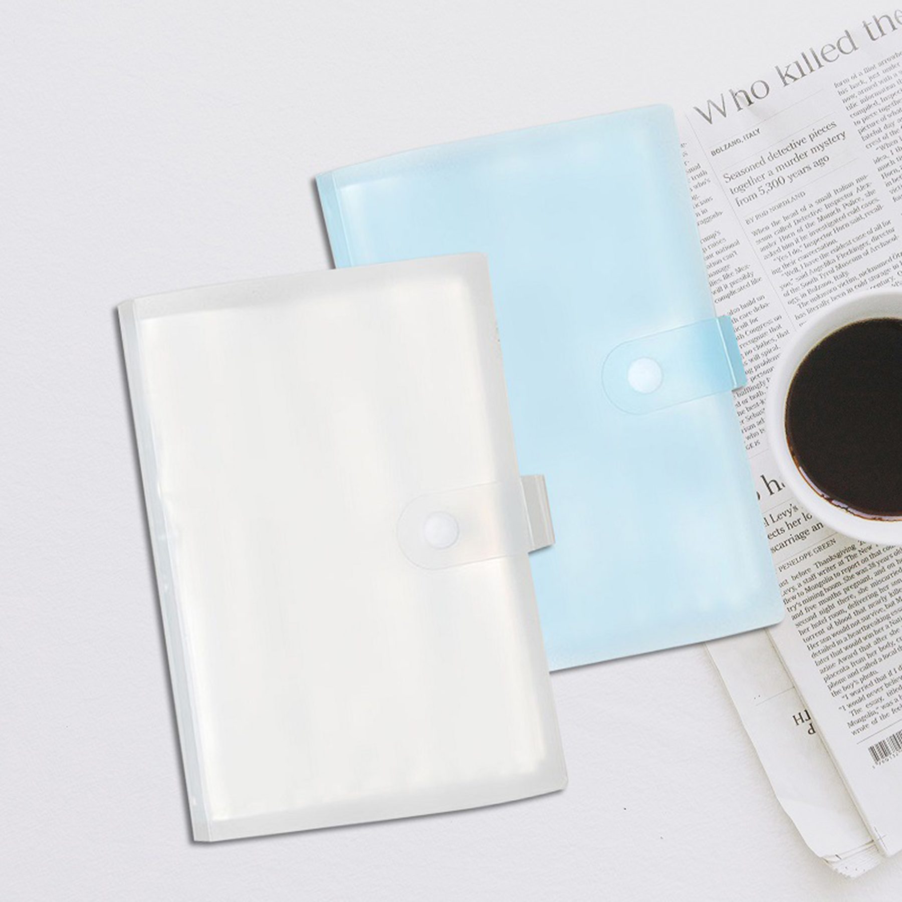 Clear Transparent Document File Bag 3