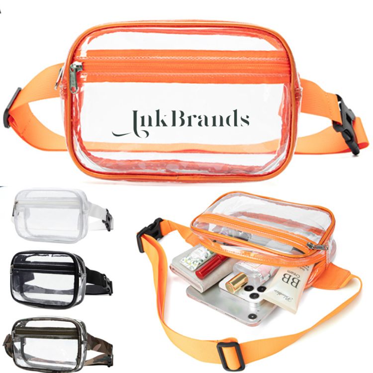 Small Clear Fanny Pack Stadium Approved Belt Bag Unisex 1