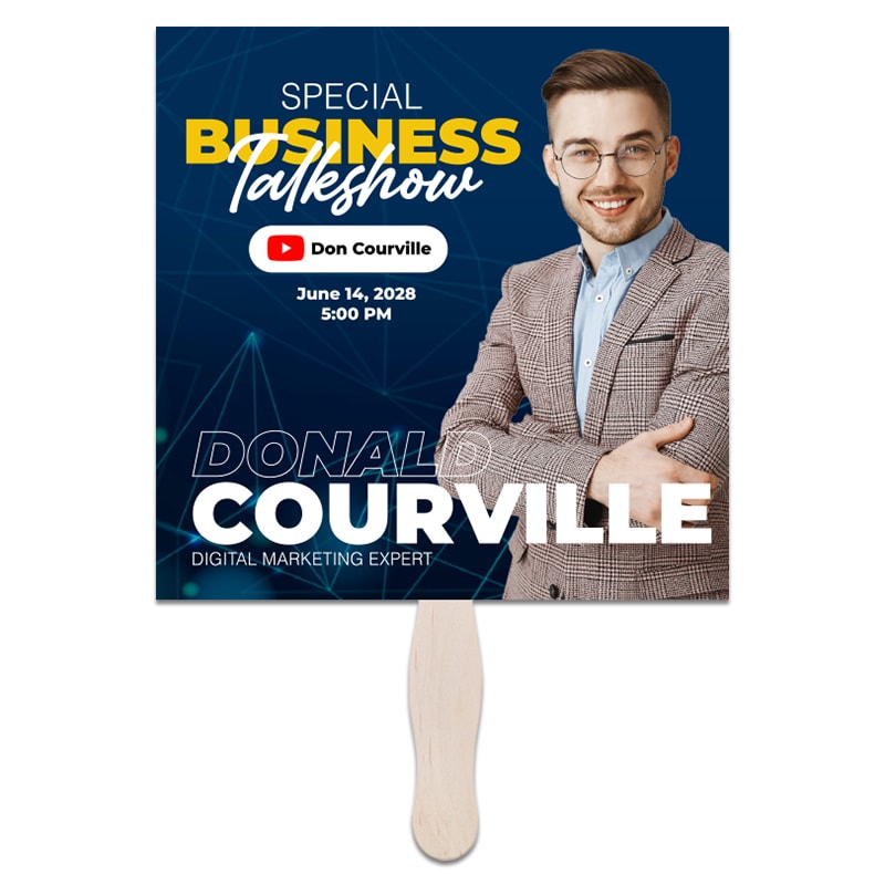 Square Hand Fans 5
