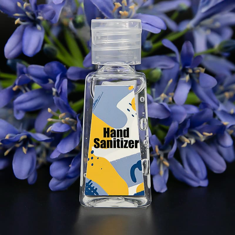 1oz Custom Hand Sanitizer Triangle Bottles 18