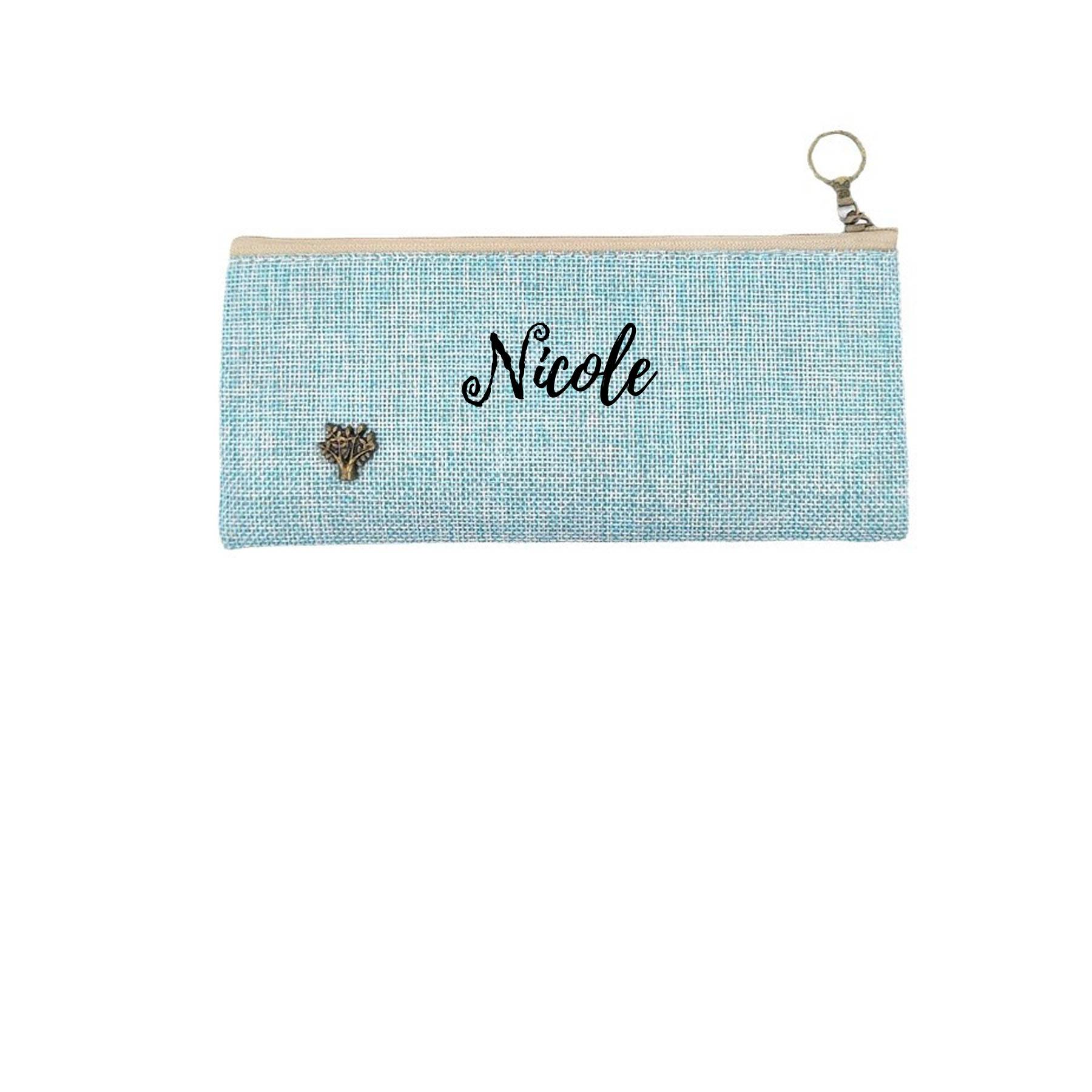 Classic Design Linen Pencil Case 5