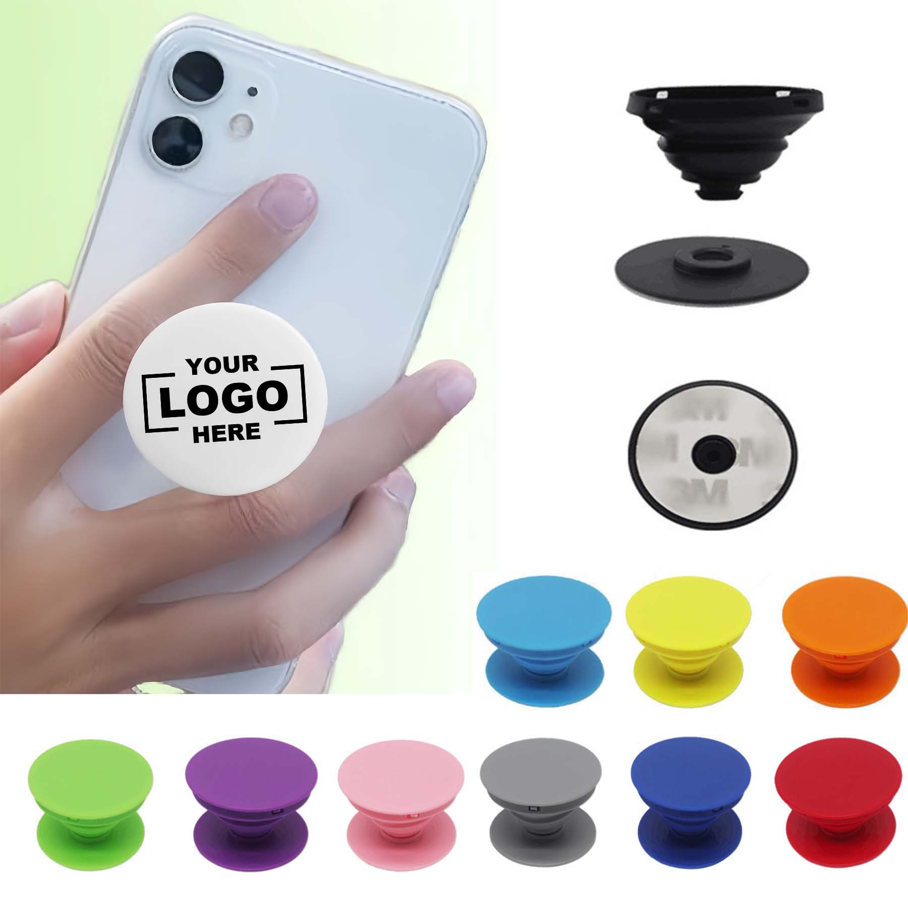 Foldable Phone Grip & Stand Holder 2