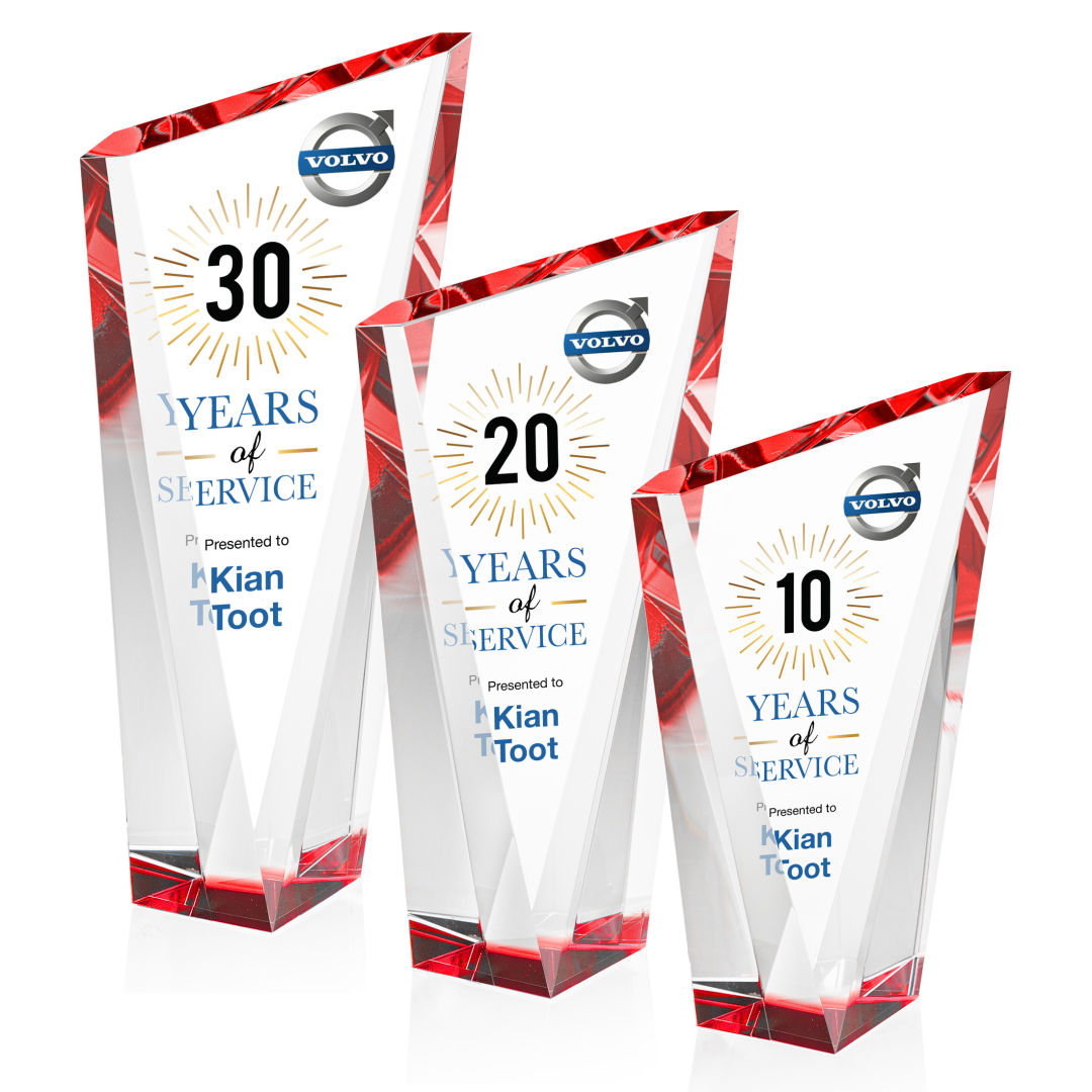 Plymouth VividPrint™ Award - Red 10