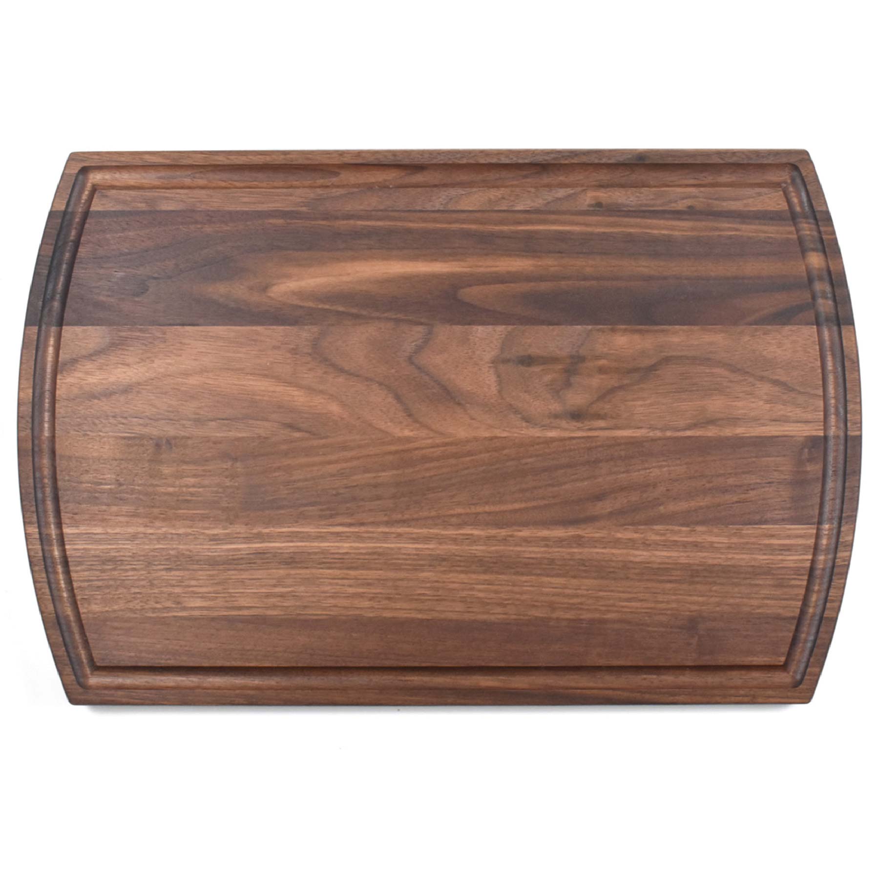 10 1/2" x 16" x 3/4" Walnut Cutting Board with Juice Groove 3