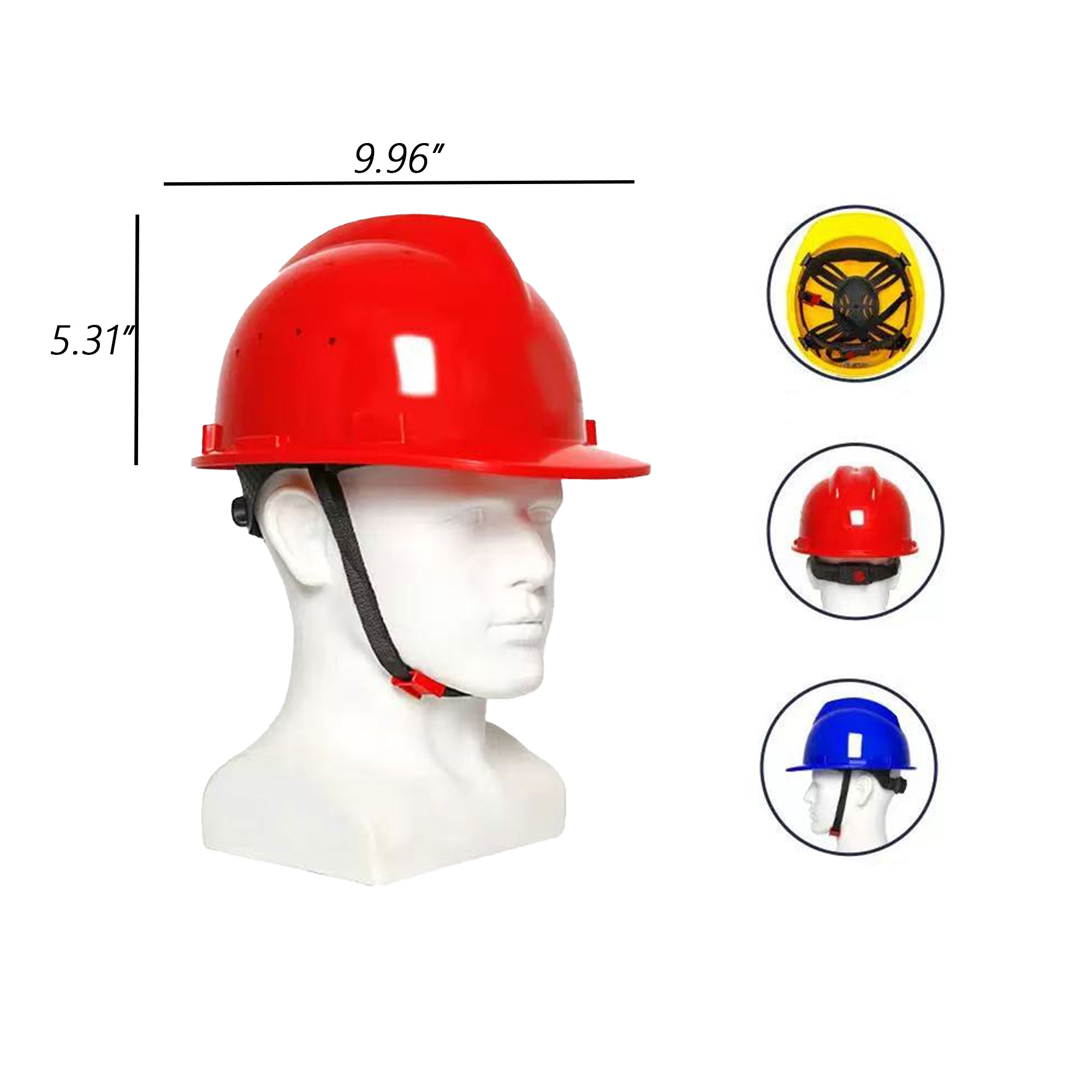 Construction Full Brim Hard Hat 2