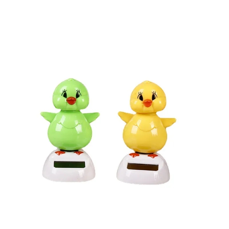 Solar Powered Shaking Head Car Decoration Dancing Toys 15