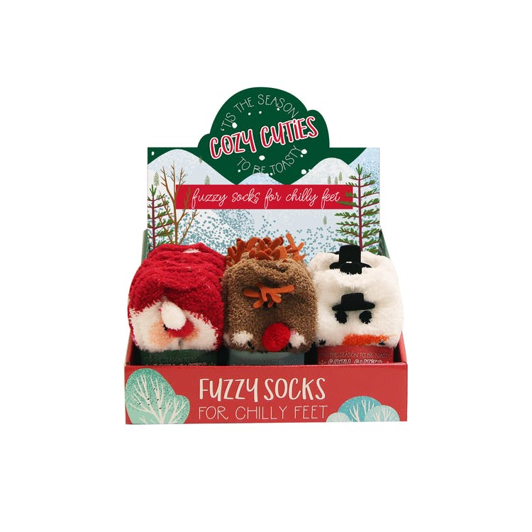 Christmas Fuzzy Socks - 3 Styles 2