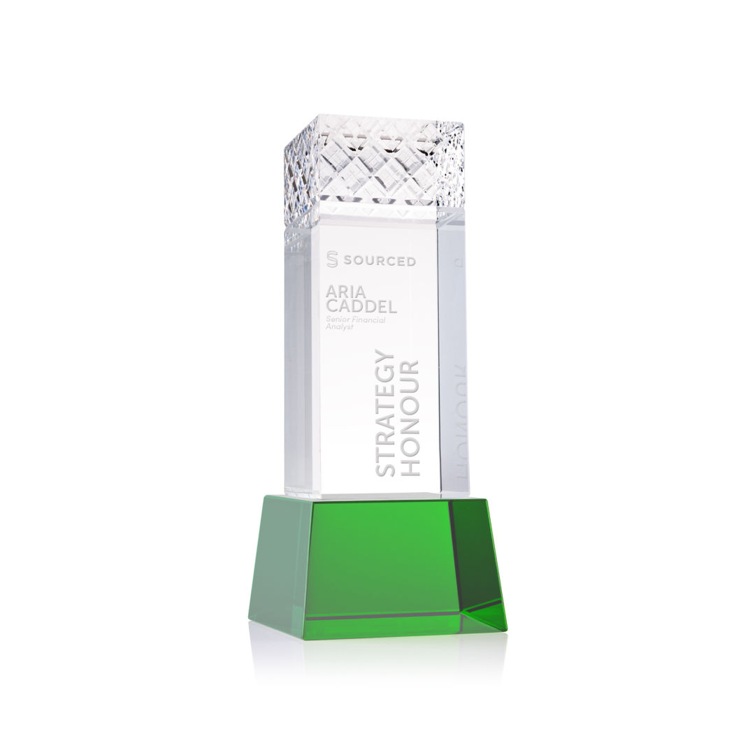 Velson Award on Base - Green 7