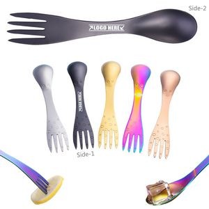 Octopus Dual Heads Fork With Spoon 3