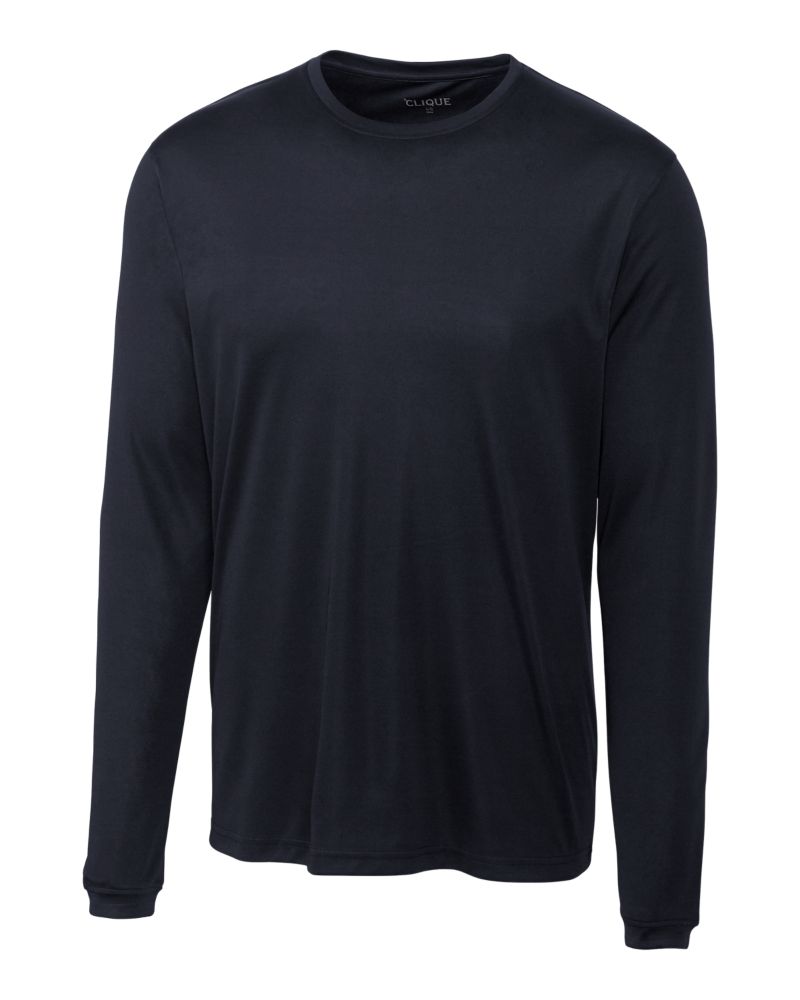 Clique Spin Solution-dyed Performance Jersey Mens Long Sleeve Tee 4
