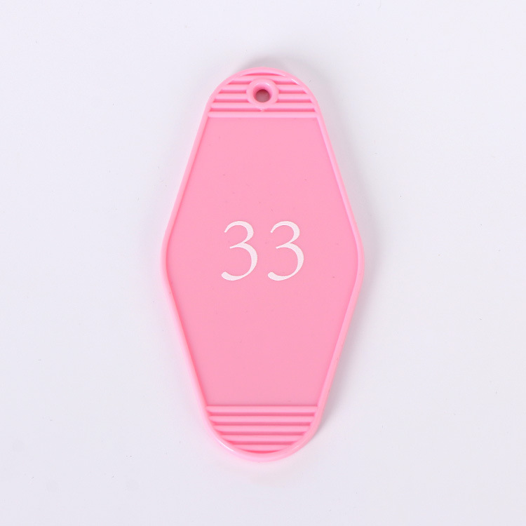 Motel Key Tag W/ Keyring 53