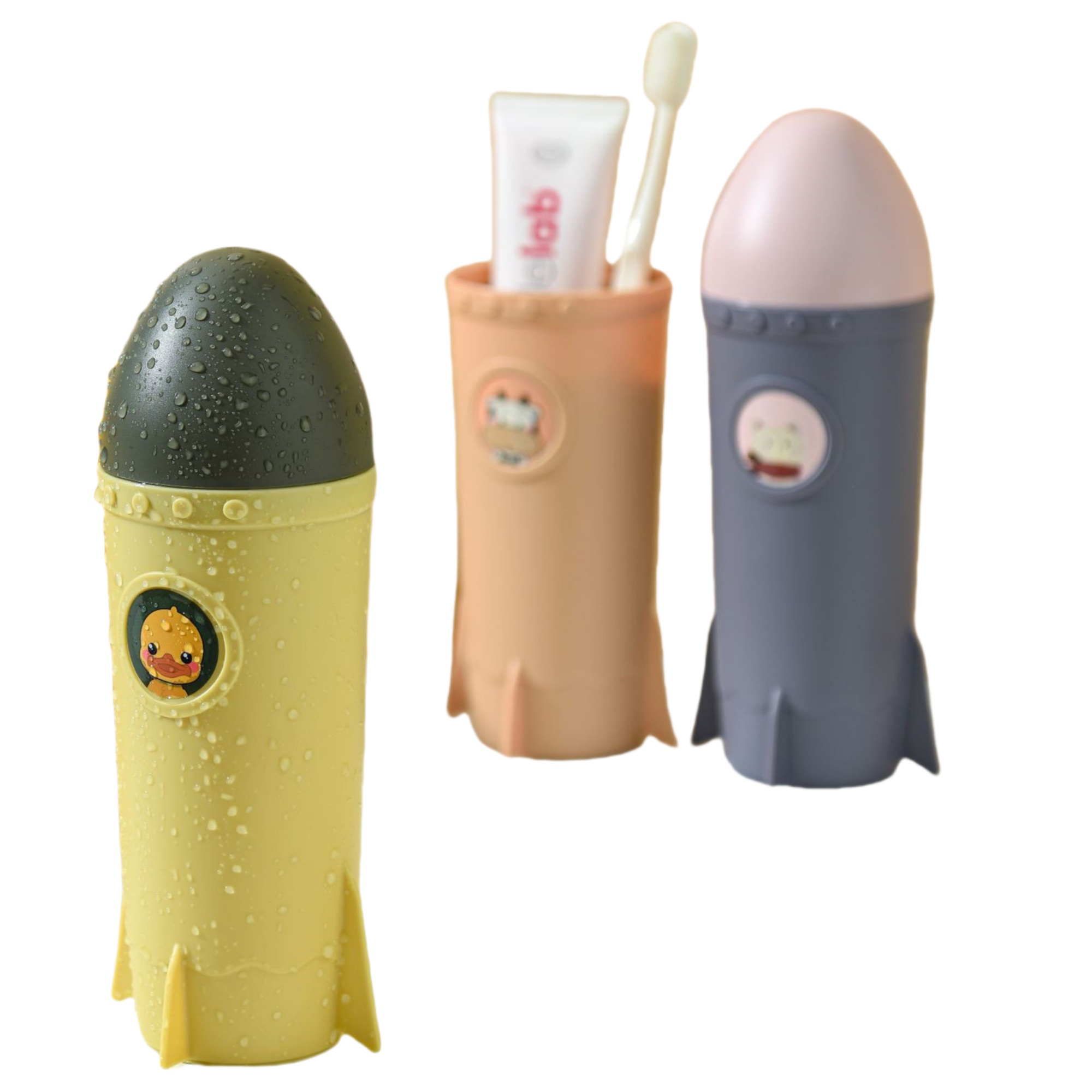 Cartoon Makeup Brush Holder Cup 3