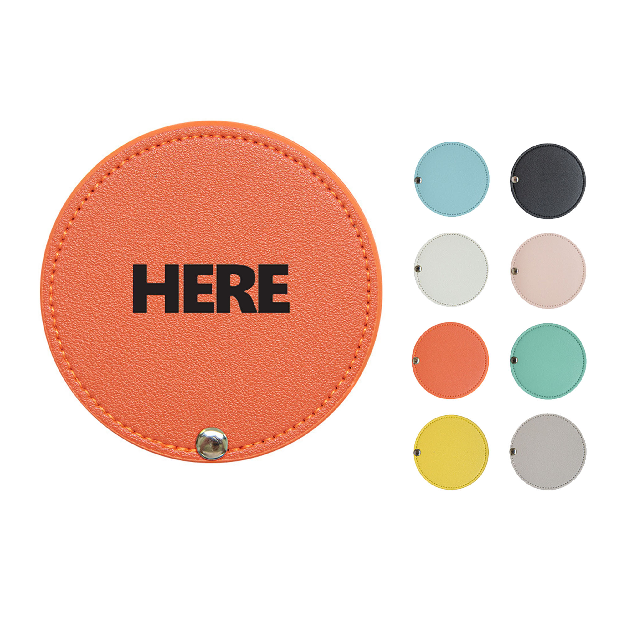 Stainless Steel Small Round Mirror 3