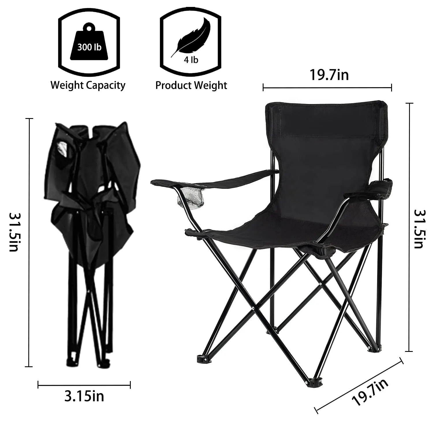 Folding Camping Chair With Handle 8