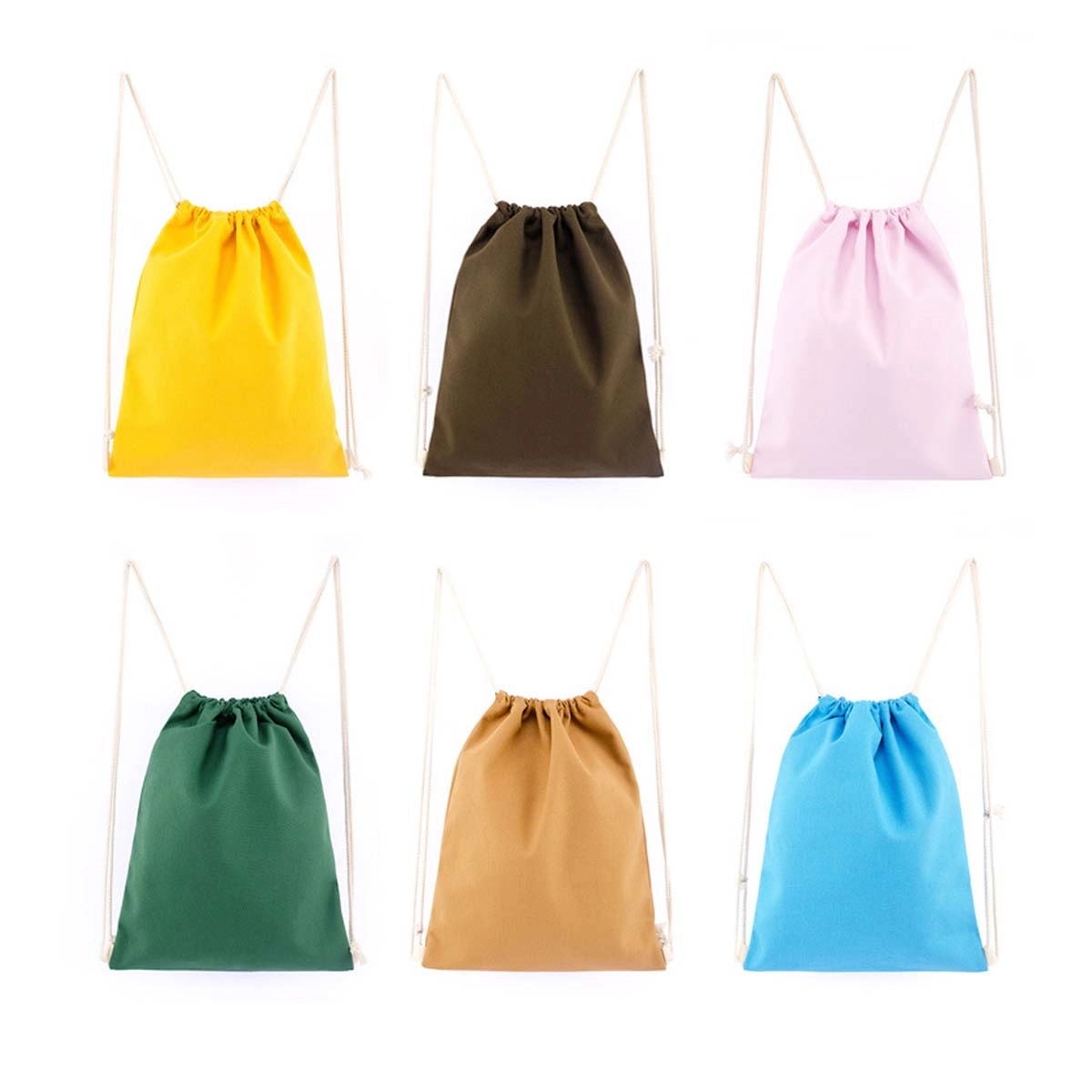 Canvas Cotton Drawstring Bag 3