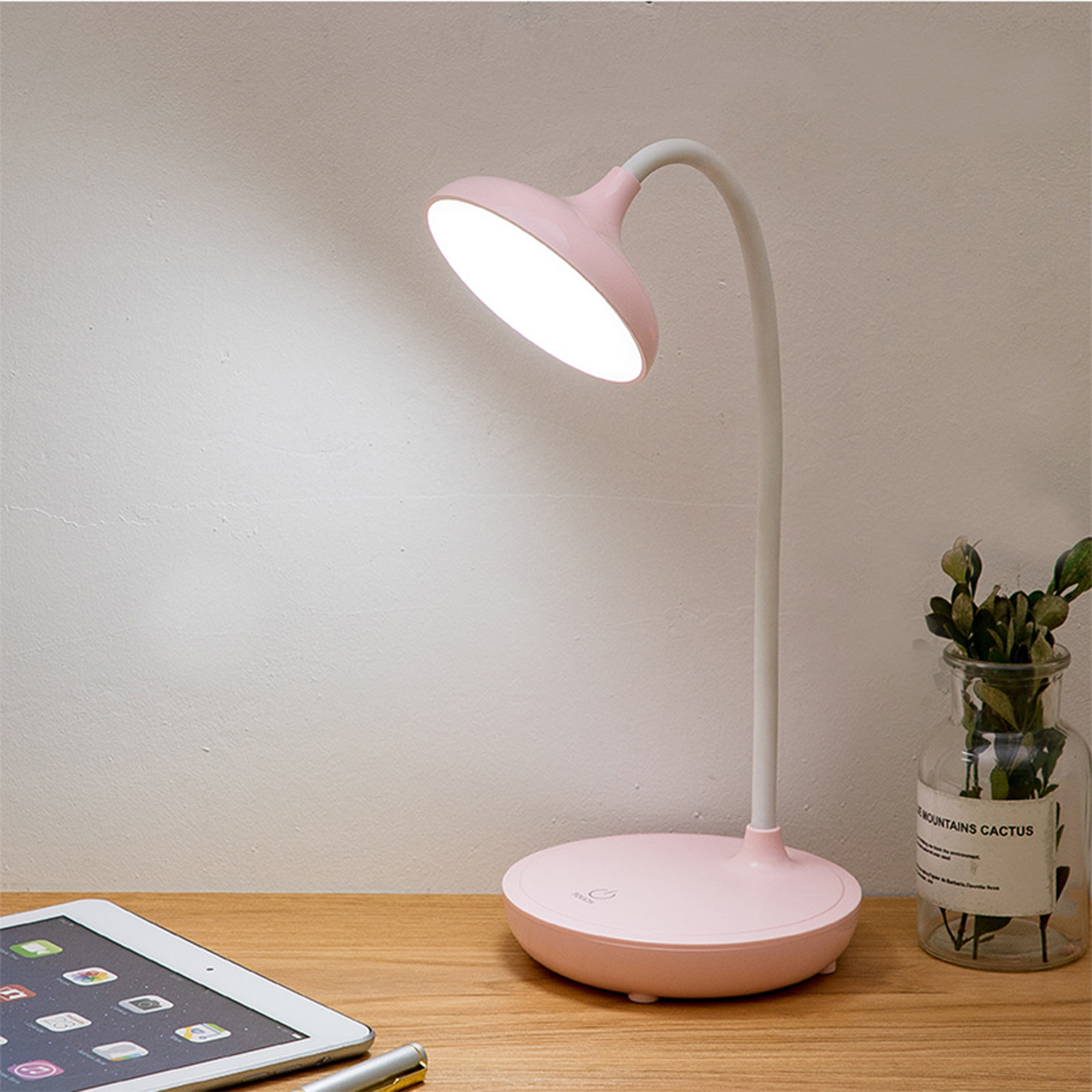 Wireless LED Desk Lamp with Rechargeable Battery 8