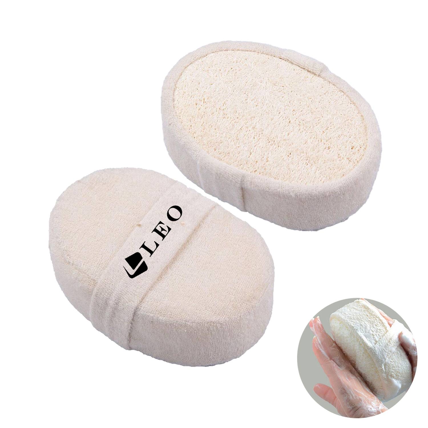 Soft Eco Friendly Biodegradable Loofah Bath Sponge