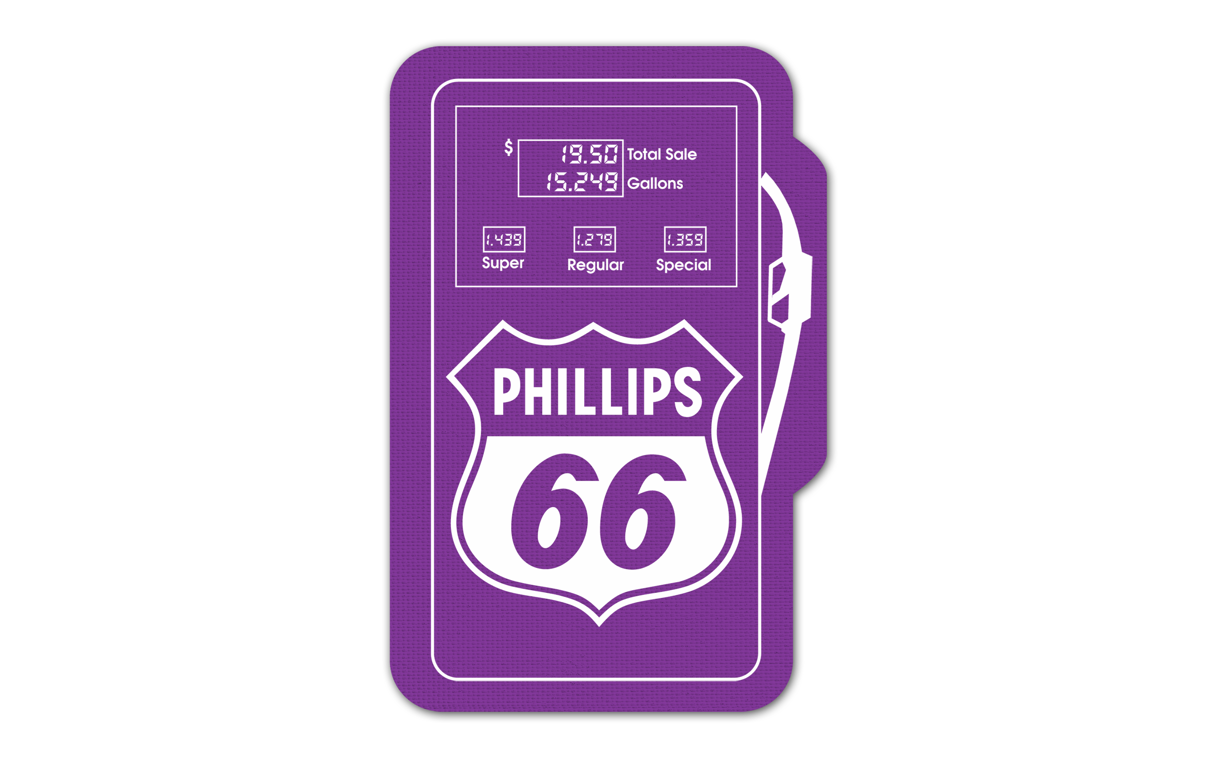 Gas Pump Vinyl Jar Opener 70
