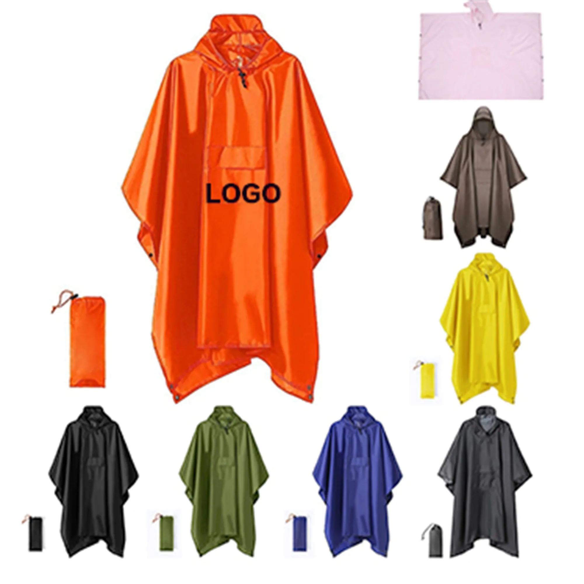 Three-In-One Ultifunctional Poncho Raincoat 2