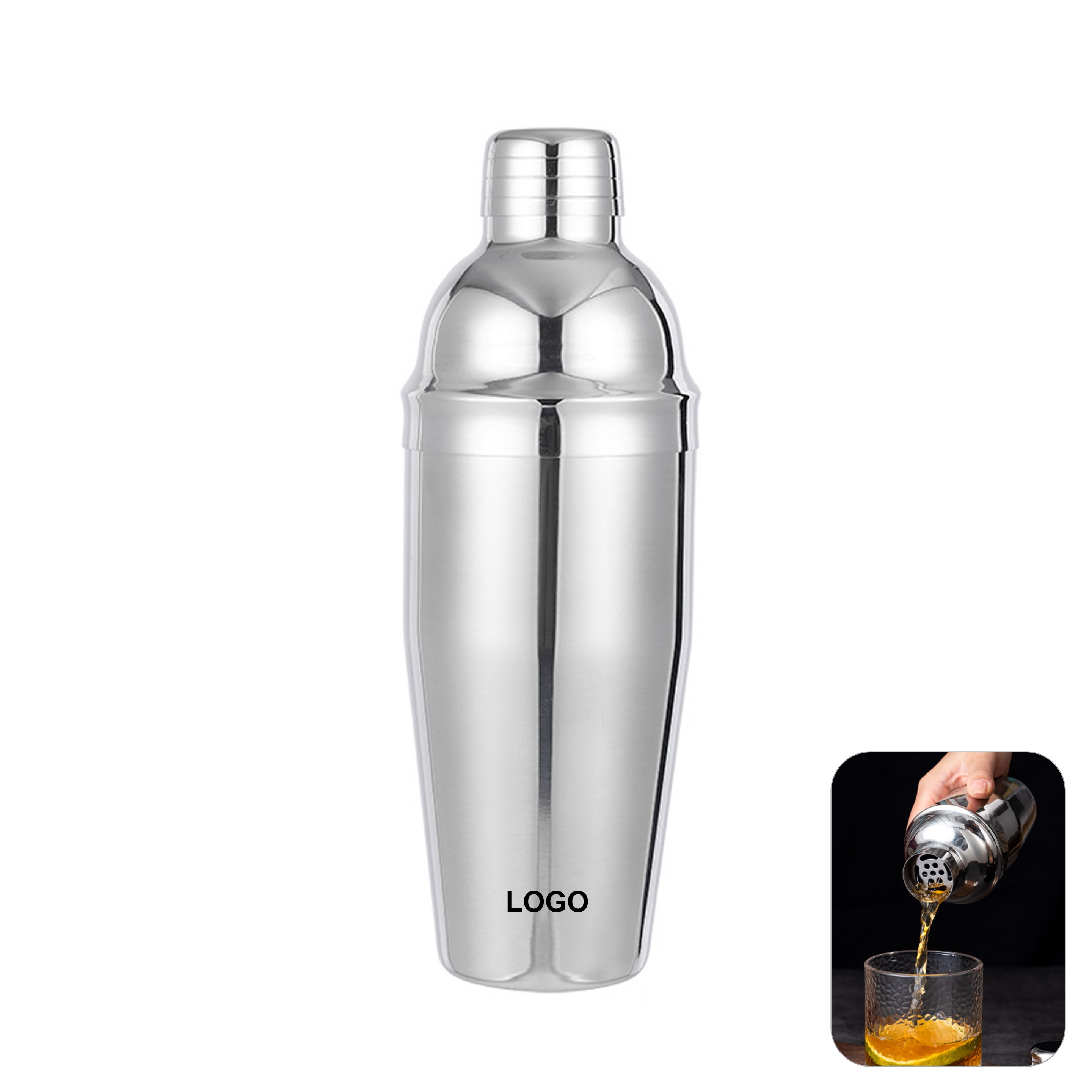 25oz Cocktail Shaker (direct import) 4