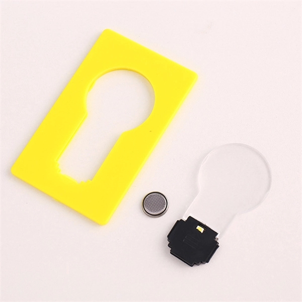 Foldable Credit Card Size LED Lamp 1