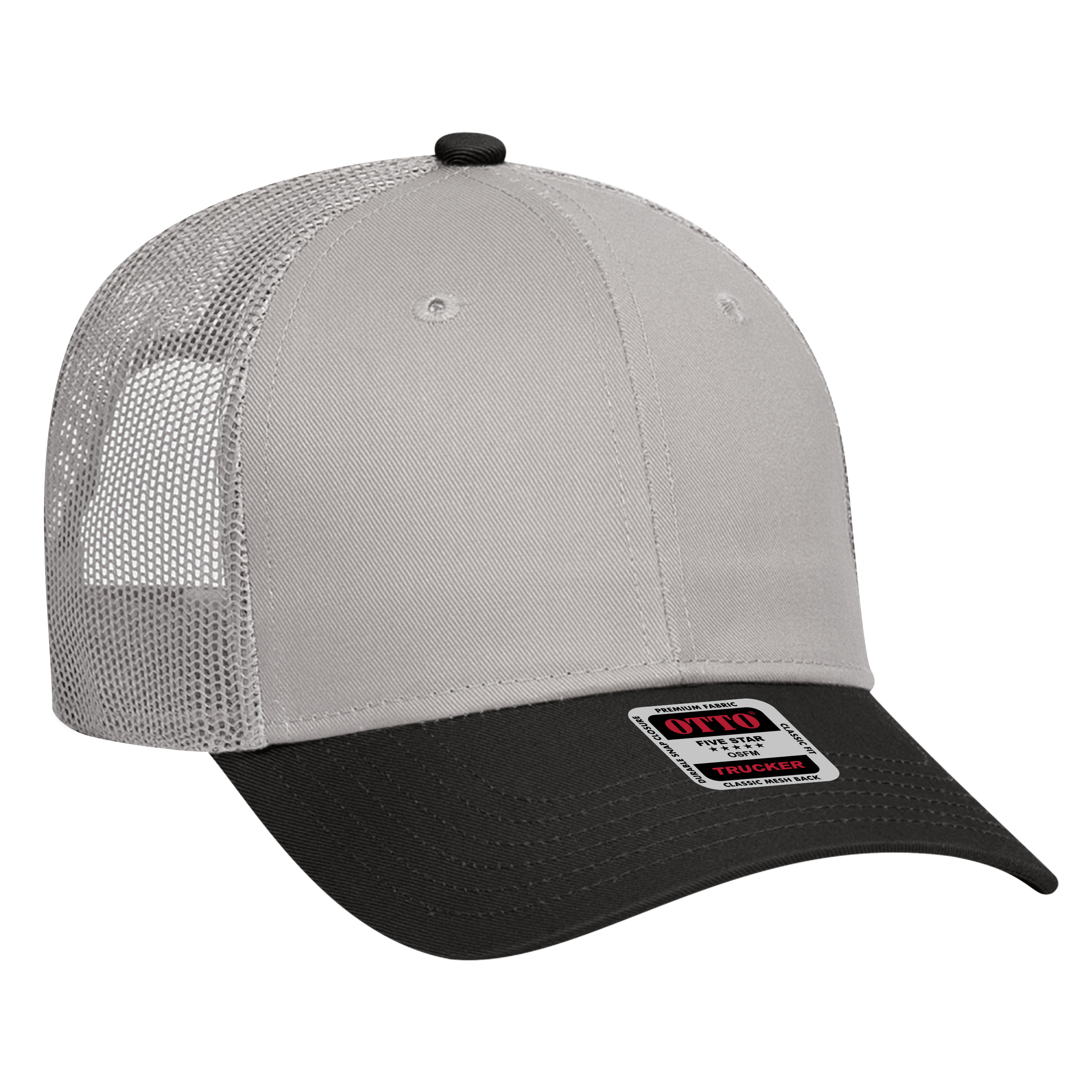 OTTO CAP® 6 Panel Low Profile Mesh Back Trucker Hat 57