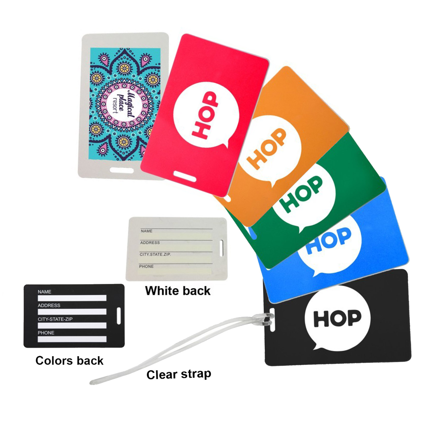 PVC Luggage tag 7