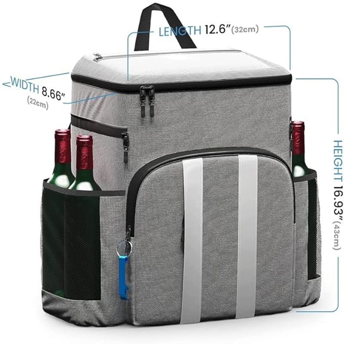 Large capacity outdoor portable waterproof insulation bag 6