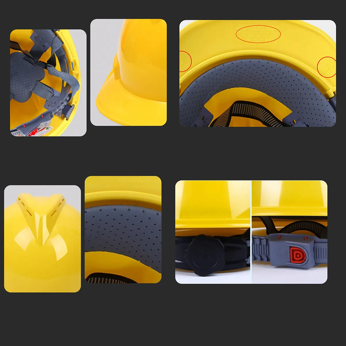 Safety Helmet Work Hat Anti-Collision And Anti Impact 5