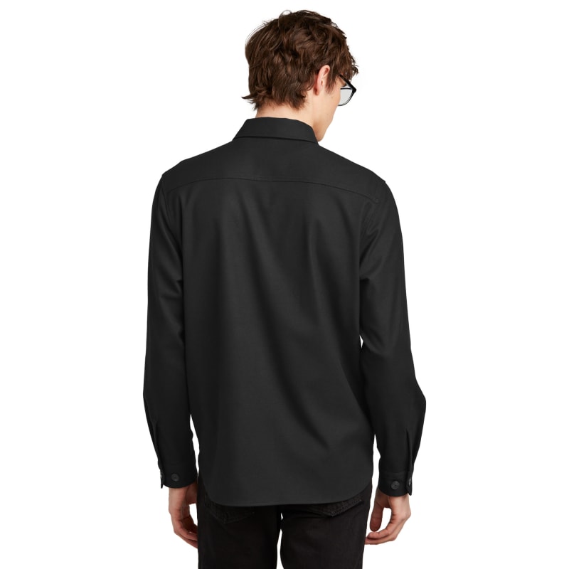 Mercer+Mettle Long Sleeve Twill Overshirt 2