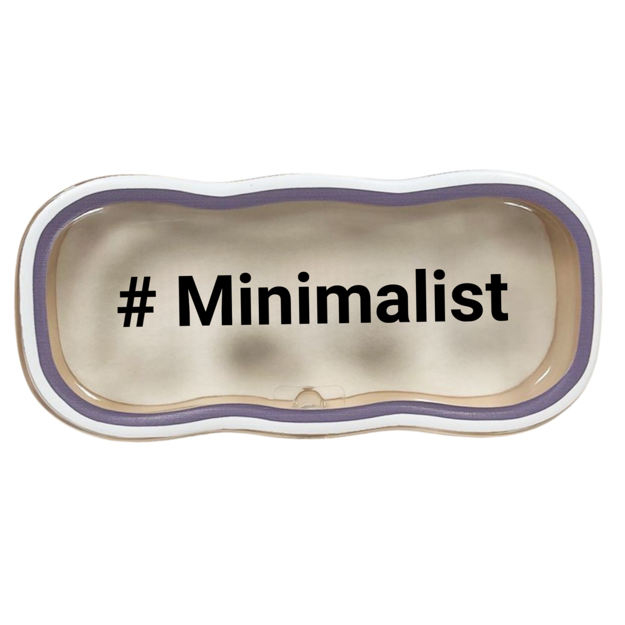 Plastic Translucent Eyeglass Case 2