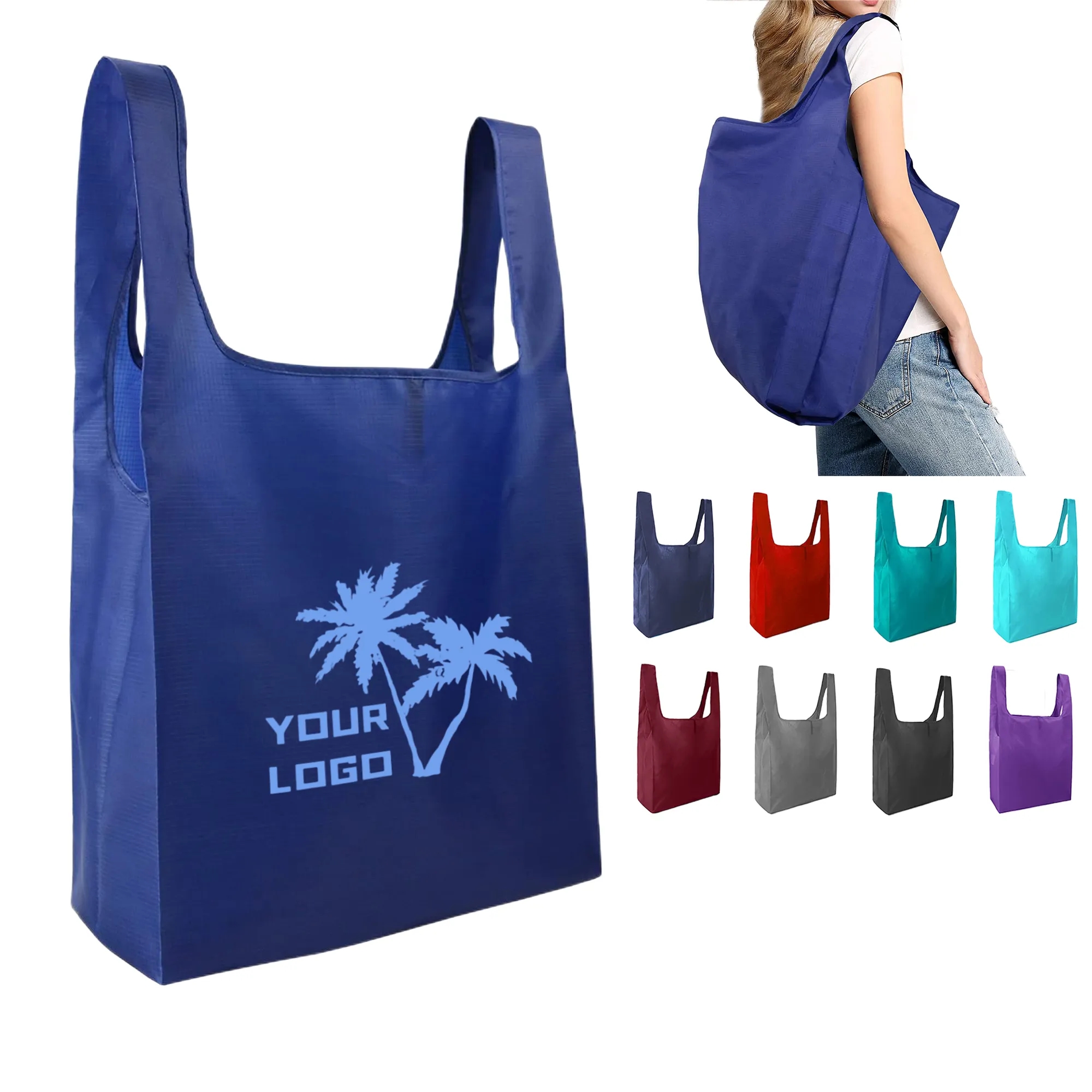 Large Foldable  Grocery Bag 2