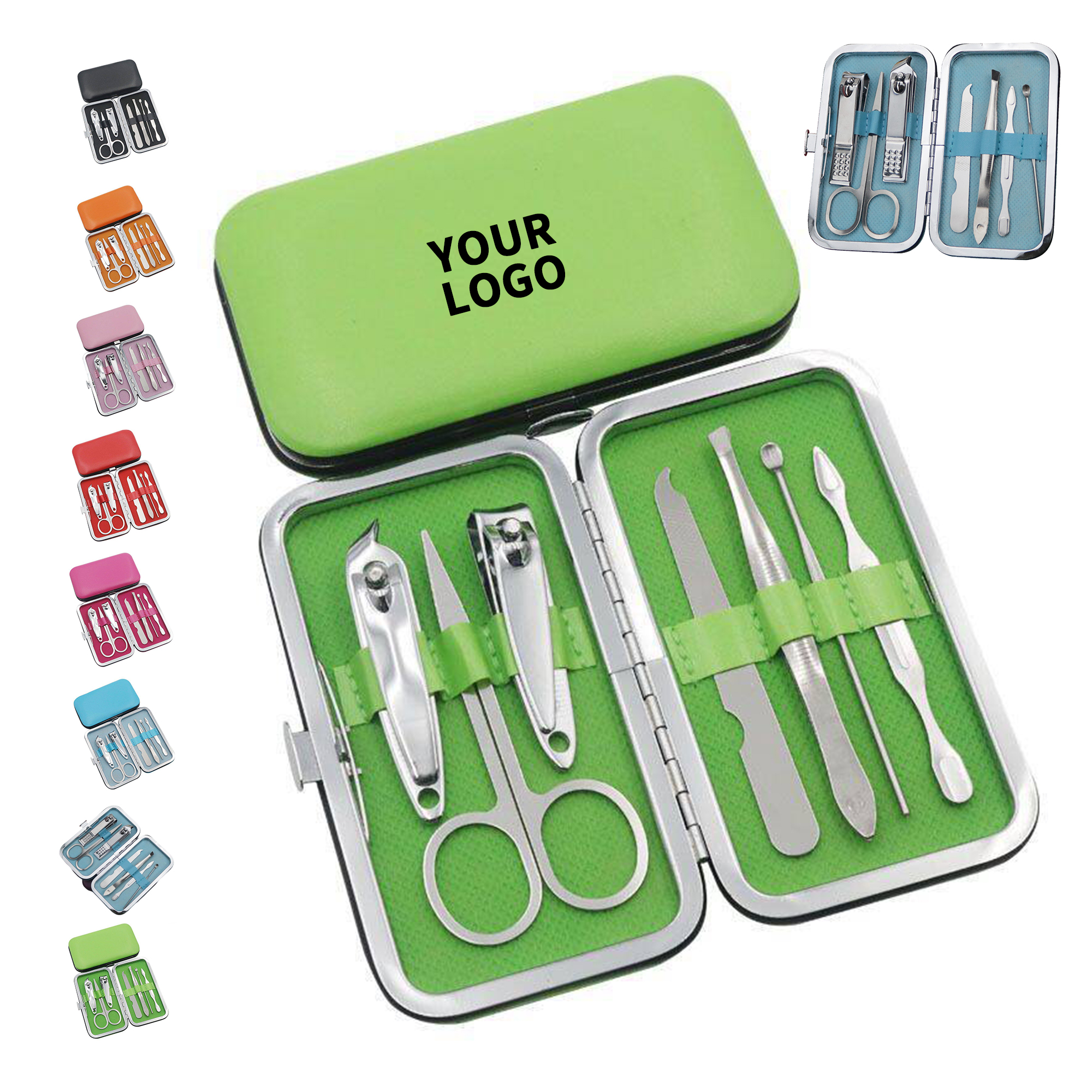 Stainless Steel Manicure Kit Seven Piece Set 7