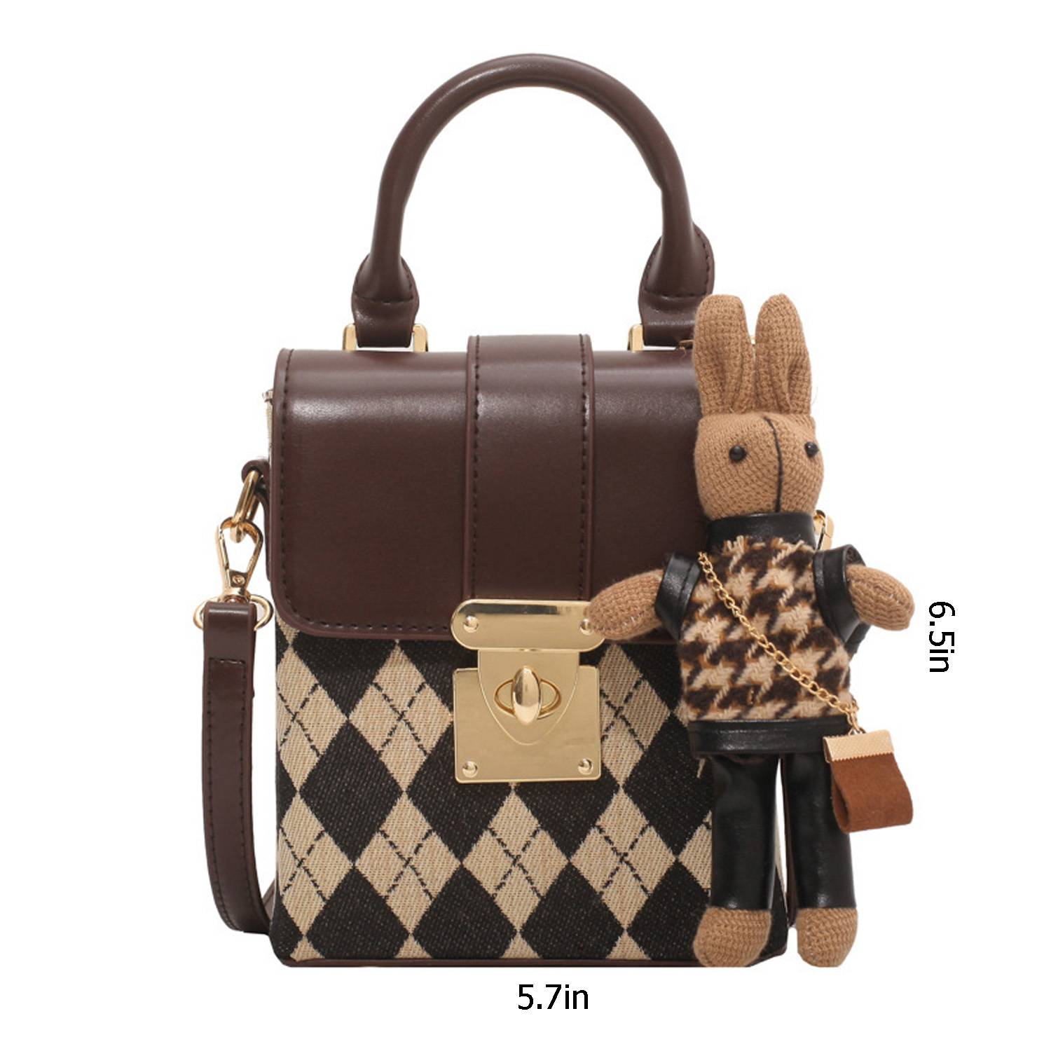 High-grade canvas shoulder bag 2