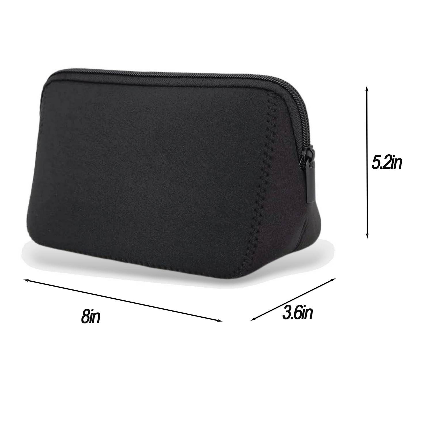 Waterproof Nylon Cosmetic Bag w/ Zipper 15