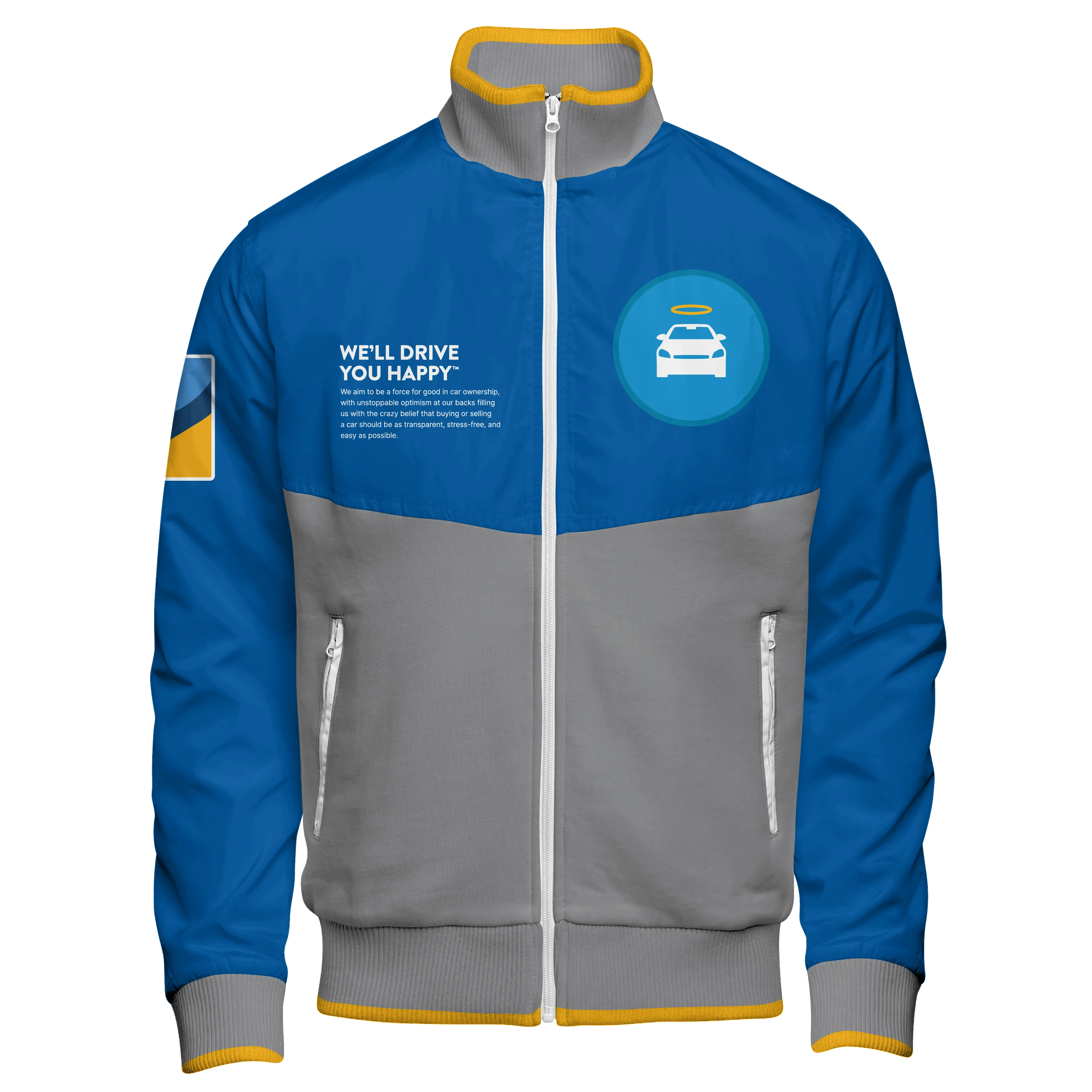Fleece Satin Hybrid Track Jacket 6