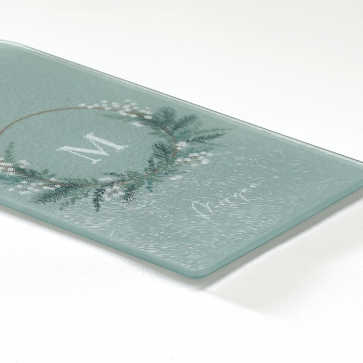 Holiday Monogram Paddle Cutting Board 3