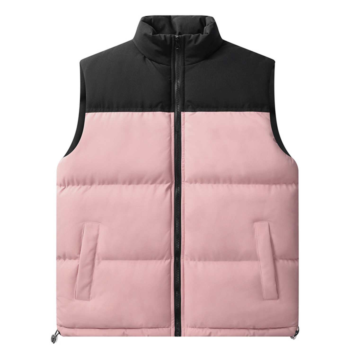 Quilted Insulated Full Zip Winter Sleeveless Vest 3