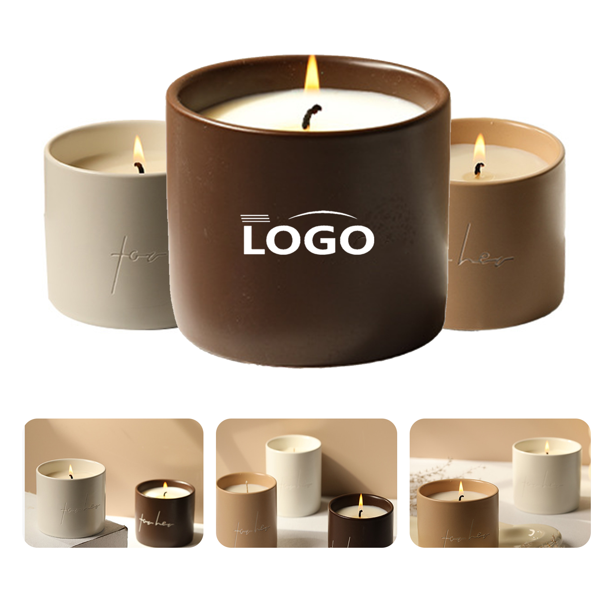 Custom Wax Scented Candle 3
