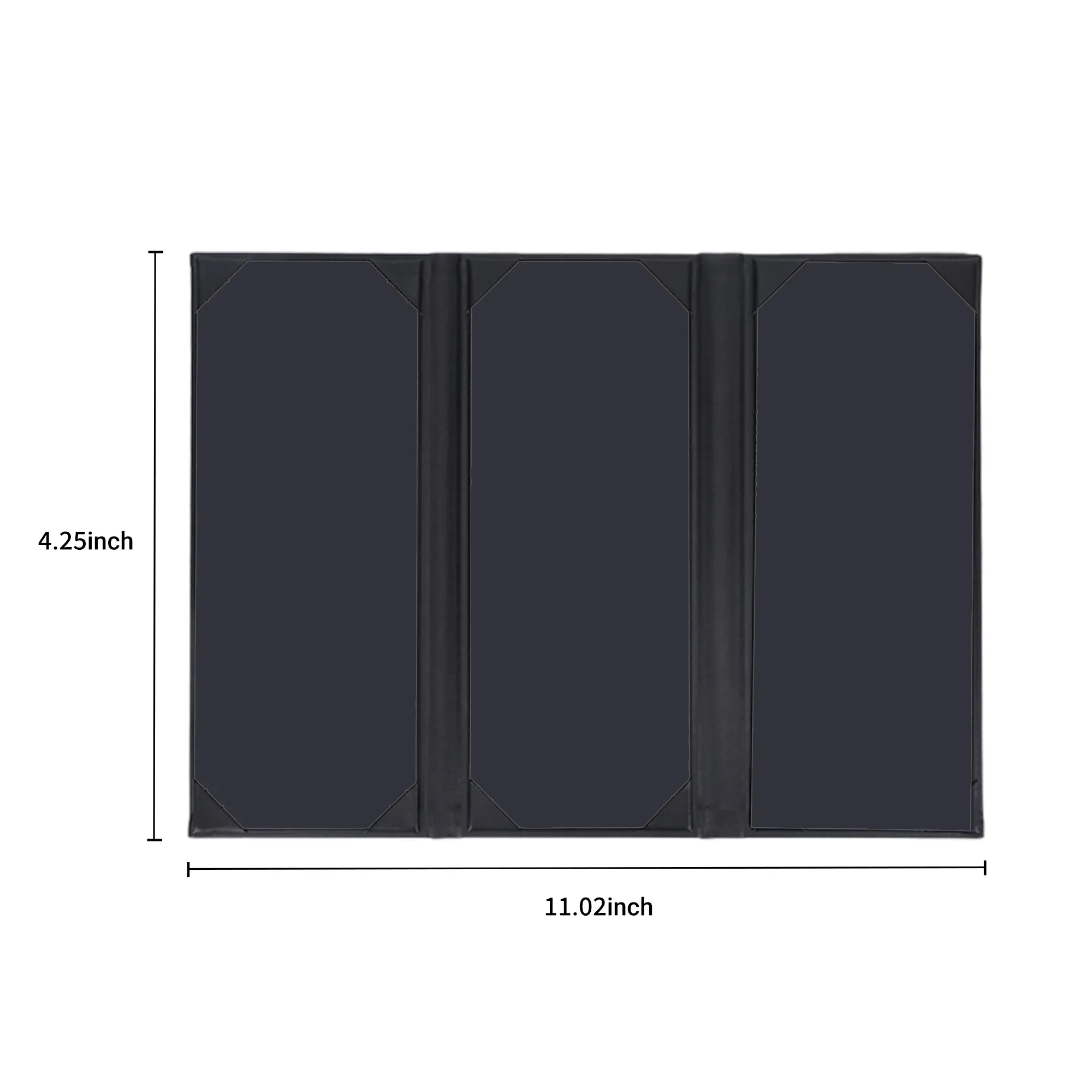 Durable PU Leather Menu Folder for Hotels and Restaurants 2